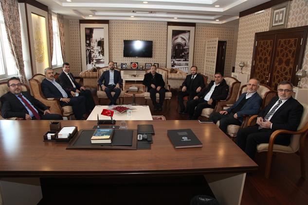 Bursa'da Mobil Irşad Danışma Kurulundan Il Müftüsü Izani Turan'a Veda Ziyareti
