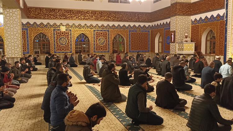 Agri'da Miraç Gecesi Dualarla Idrak Edildi