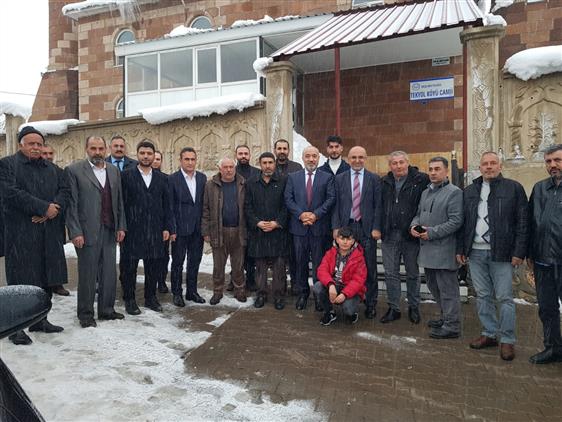 Muş Il Müftüsü Lütfü Imamoğlu, Tekyol Köyünü Ziyaret Etti.