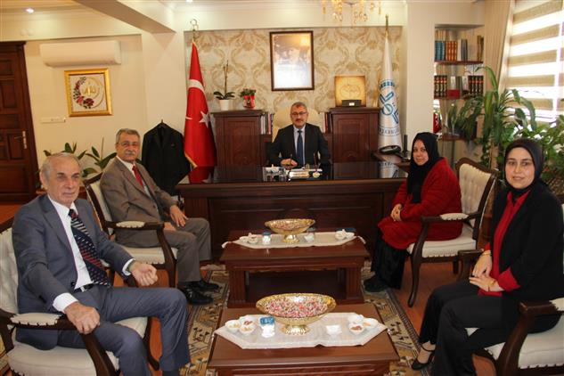 Muğla şehit Aileleri Yardımlaşma Ve Dayanışma Derneği'nden Müftü çapçı'ya Ziyaret