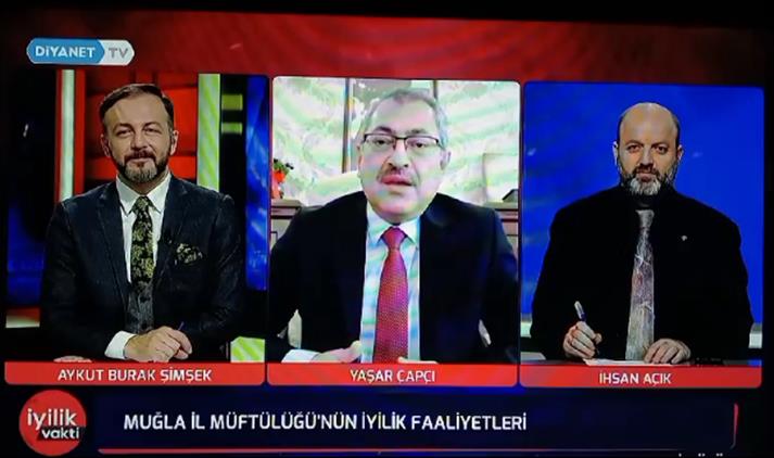 Muğla Il Müftüsü Yaşar çapçı "iyilik Vaktii'ne" Konuk Oldu