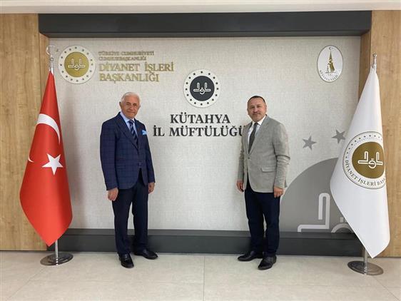 Kütahya'da Nafi Güral Müftülüğümüzü Ziyaret Etti