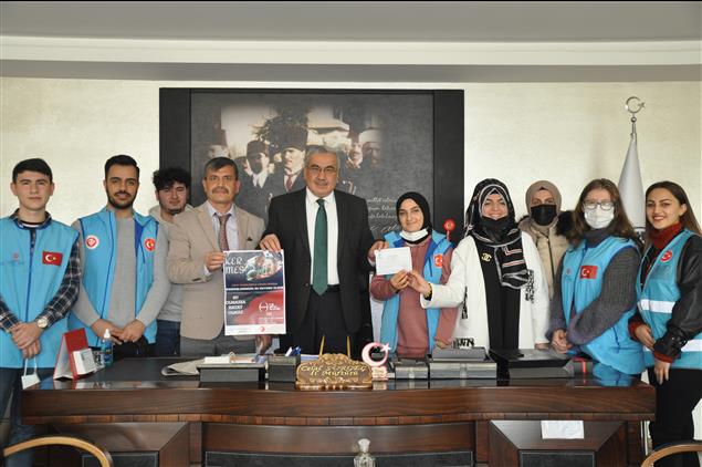 Balikesir'da üniversite öğrencilerinden Anlamlı Bağış