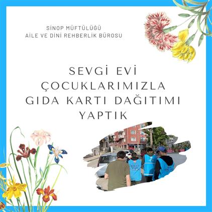 Sinop'ta çocuklar Iyilikte Yapmada Yarıştılar