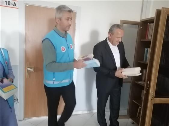 Afyonkarahisar'da “okullarımıza Kitap Desteği Devam Ediyor”