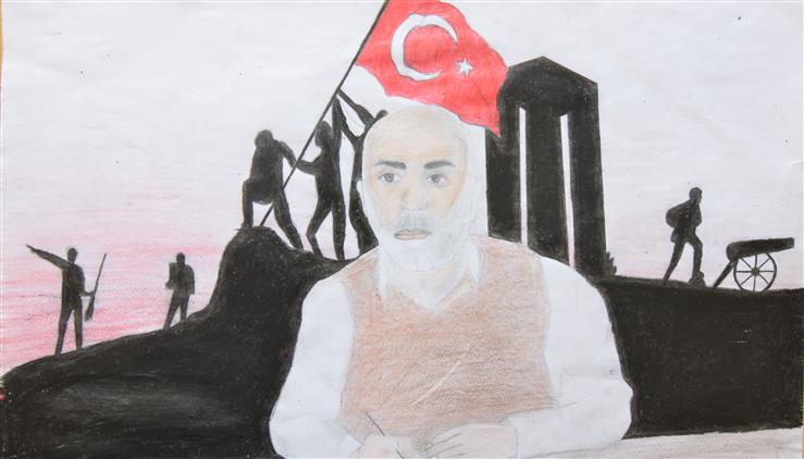 Konya'da ‘’on Kıta Bir Vatan Ilelebet Istiklal’’ Temalı Kompozisyon Ve Resim Yarışması Sonuçlandı