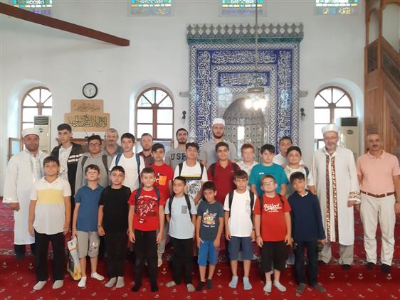 Bartın'da Orduyeri Camii’nde “çocuklarla Camide Bir Gün” Projesi Gerçekleştirildi.