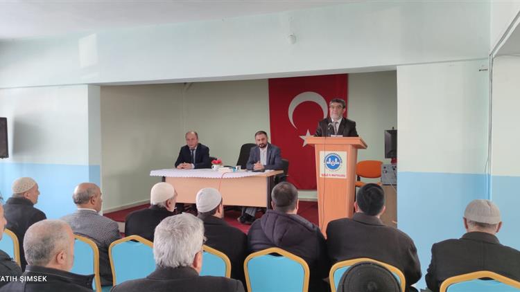 Bitlis'de Personel Ile Yapılan 2022 Yılı şubat Ayı Aylık Mutad Toplantısı