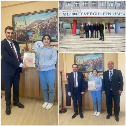 Karabük'te “peygamberimiz, Iman Ve Istikamet” Konulu Yarışmalara Katılım Sağlayan öğrencilere  Teşvik ödülleri Verildi