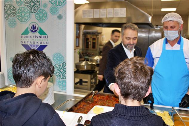 Erzurum'da Proje Imam Hatip öğrencileri Iftarda Buluştu