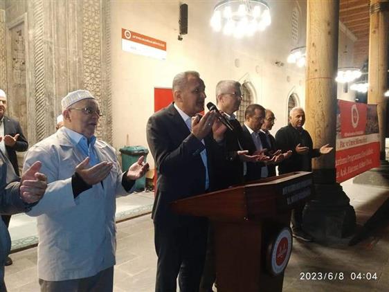 Afyonkarahisar'da " Hacı Adayları Dualarla Uğurlandı ... "