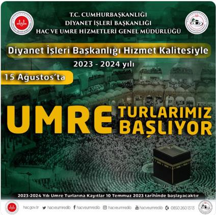 Duzce'de "2023-2024 Umre Dönemi Kayıtları Başlıyor."