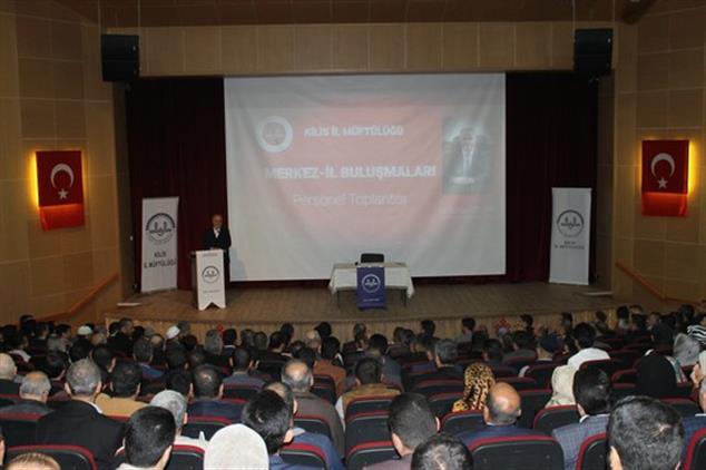 Kilis'de "merkez-taşra Buluşmaları" Diyanet Işleri Başkan Yardımcısı Dr. Burhan Işliyen’in Katılımıyla Gerçekleştirildi
