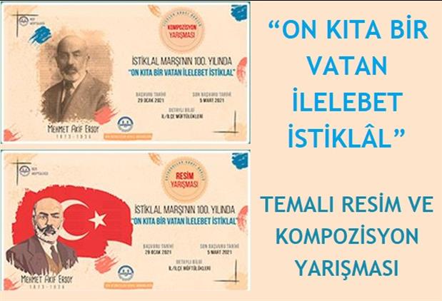 Niğde'de "on Kıta Bir Vatan Ilelebet Istiklâl" Temalı Resim Ve Kompozisyon Yarışması