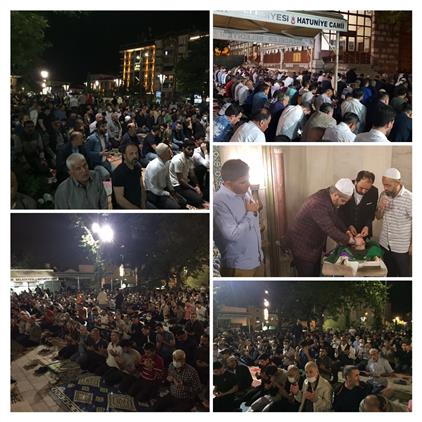 Manisa'da Ramazan Coşkusu Kadir Gecesi Zirveye Ulaştı