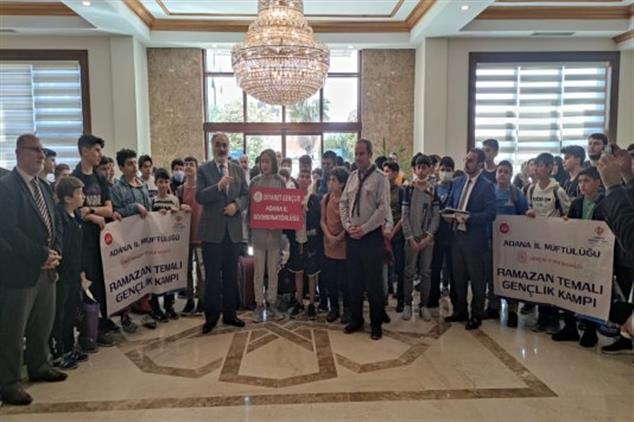 Adana'da Ramazan Temalı Gençlik Kampımız Mersin'de Yapıldı