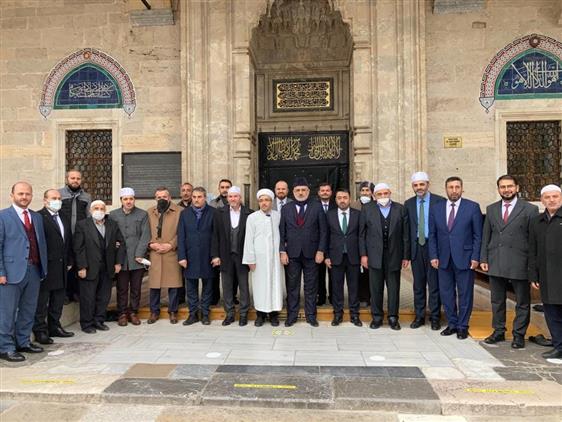 Amasya'da Reis-ül Kurra Hafız Mustafa Demirkan Icazet Merasimine Katıldı