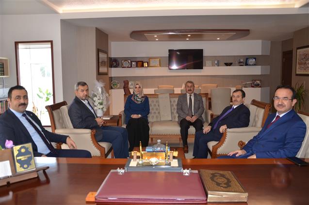 Antalya'da Rektör Kalan’dan Il Müftülüğümüze Ziyaret