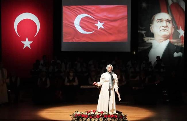 Kütahya'da öğrencilerden Muhteşem Sunum