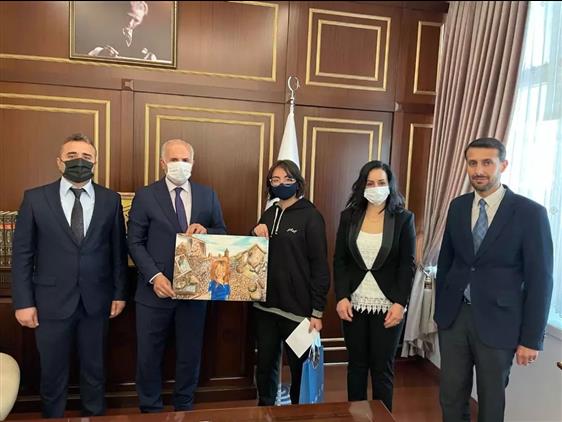 Gaziantep'de Resim Yarışması ödülleri Verildi