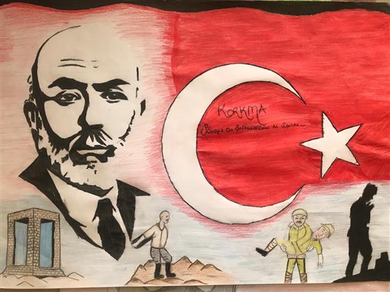 Şırnak'de Resim Yarışması Birincisi Belli Oldu