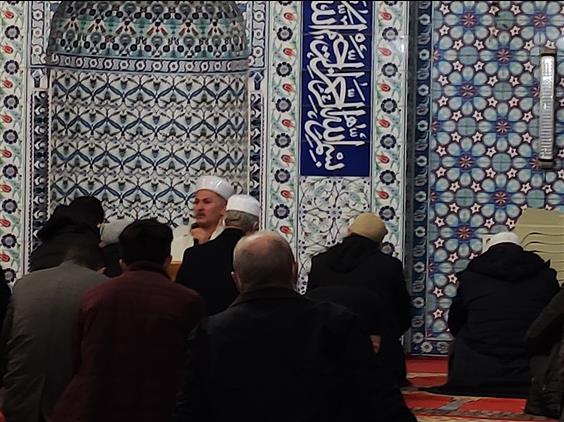 Kirklareli'de Sabah Namazı Buluşması Sultan Reyhani Camii'nde Gerçekleşti