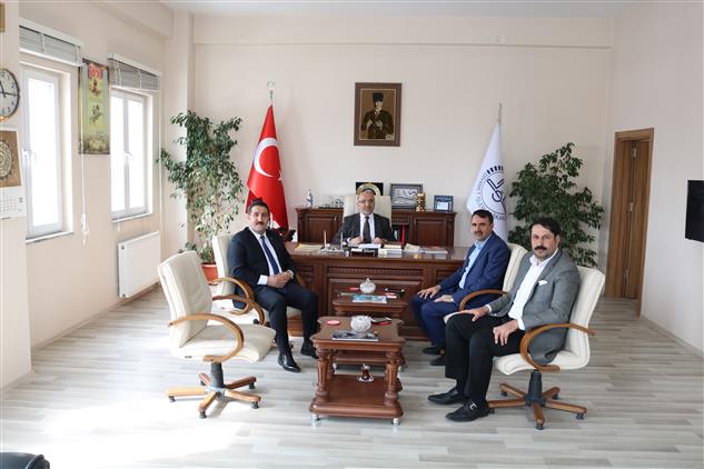 Muş'ta Samuk, Yasa Ve Aras'tan Müftü Bey'e Ziyaret