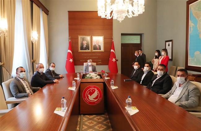 Hatay'da Sayın Valimiz Rahmi Doğan Başkanlığında şehir Hastane Cami Protokolünü Imzaladık