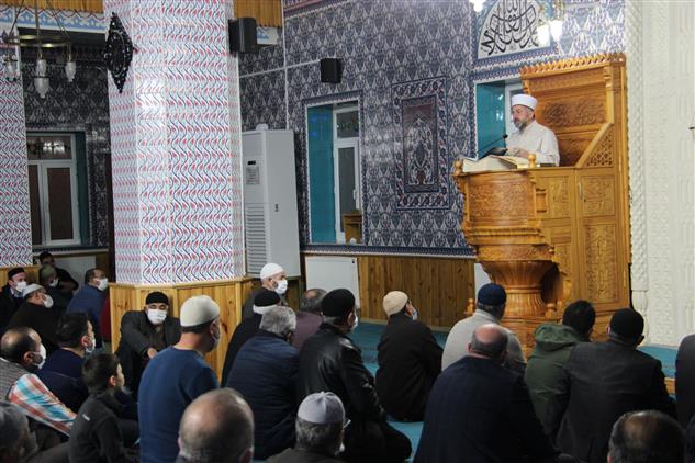 Erzurum'da Selimiye Camiinde Miraç Coşkusu