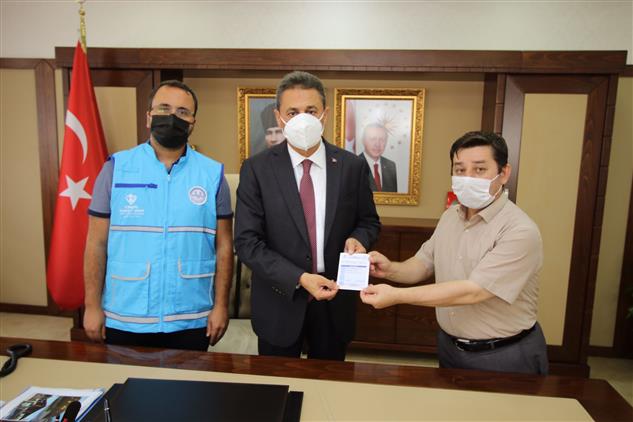 Sinop Valisi Karaömeroğlu, Kurban Vekaletini Türkiye Diyanet Vakfına Verdi