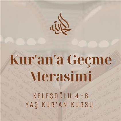 Sinop'ta Miniklere Kur’an-ı Kerim’e Geçme Merasimi