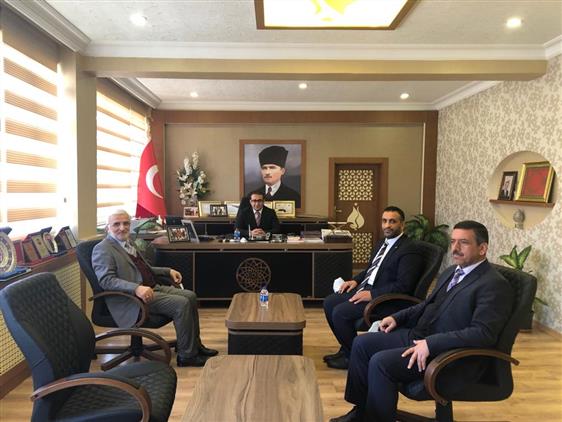 Siirt  Il Müftüsünden şirvan Kaymakamına Ziyaret
