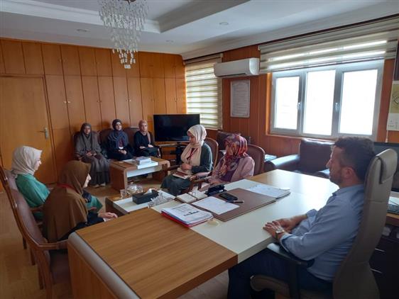 Osmaniye'de Stajer öğrenciler Il Müftüsünü Ziyaret Etti