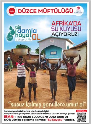 Duzce'de Su Kuyusu Ve Vakıf çeşmesi