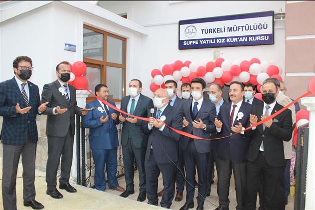 Sinop'ta Suffe Yatılı Kız Kur’an Kursu Dualarla Açıldı