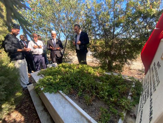 Sugözü Mahallesi Uzm. Jandarma III. Kad. Çavuş Harun ASLANBAY Şehit Ziyareti