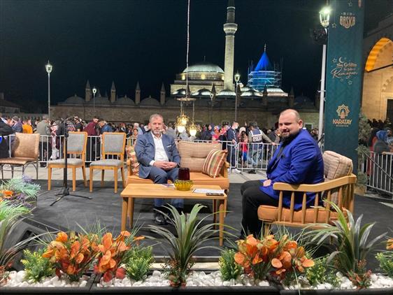 Konya'da Sultan Selim Meydanında Kadir Gecesi Programı Düzenlendi