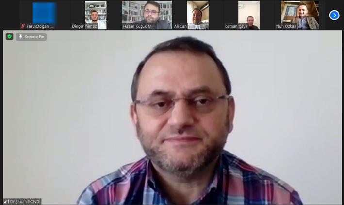 Mersin'de Tarsus Müftülüğü çalışma Grup Başkanları Ile çevrimiçi Istişare Toplantısı Yapıldı