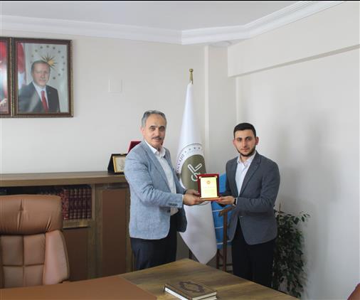 Kars'ta Tayini çıkan Personele Belge Ve Plaket Takdimi