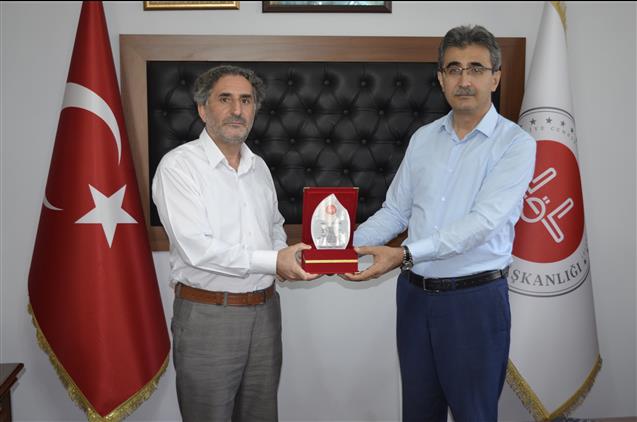 Denizli'de Tayini çıkan Ve Emekliye Ayrılan Personellerin Veda Ziyareti