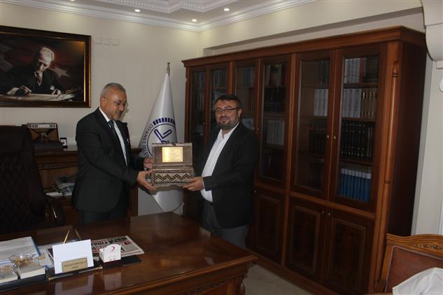 Tokat'da Tayini çıkan Sulusaray Ilçe Müftüsü Hacı Ahmet Başaran’a Veda Programı Yapıldı.