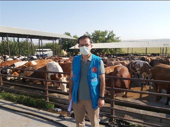 Tdv Diyarbakır şubesi 2000 Kurban Eti Dağıttı