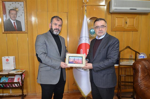 Konya'da Tdv Genel Müdürü Sn. Izani Turan'dan Il Müftüsü öge'ye Ziyaret