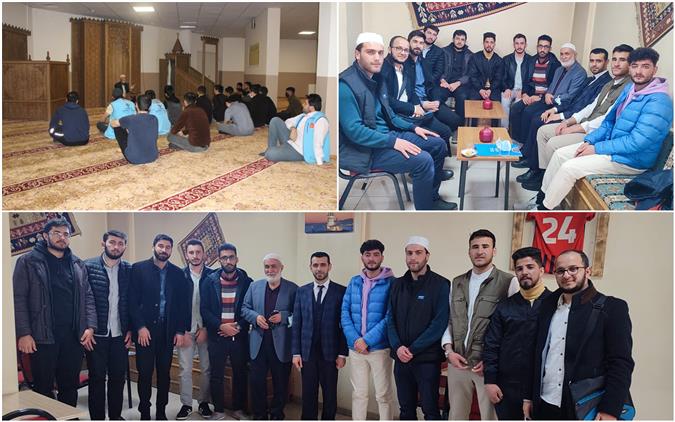 Erzincan'da Tdv Gönüllüsü öğrencilerimiz Yaşlılara Saygı Haftasında Hocalarımızla Buluştular