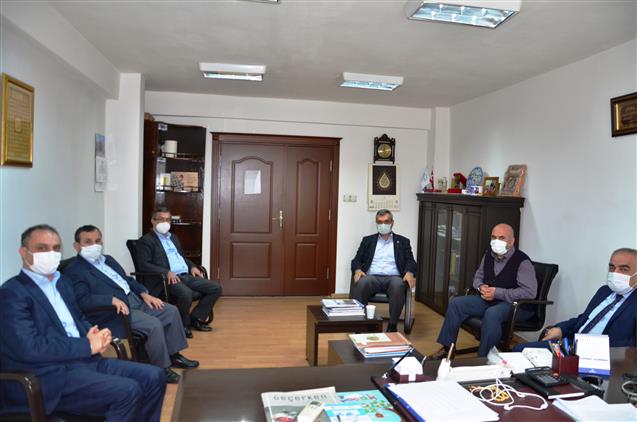 Antalya'da Tdv Heyetinden Il Müftülüğümüze Ziyaret