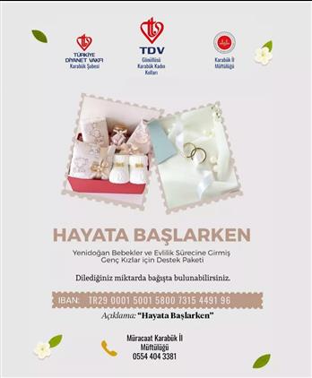 Tdv Karabük Kadın Kolları'ndan "anneler Günü Ve Hoşgeldin Bebeğim" Tebriği