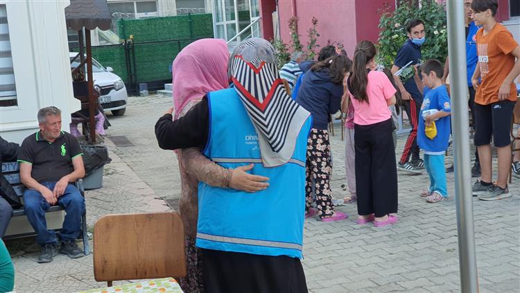 Tdv Sinop Ve Ayancık şubeleri Sel Bölgesinde çalışmalara Devam Ediyor