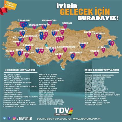 Erzurum'da Tdv Yurtları
