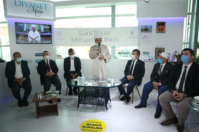 Bursa'da Terminal Diyanet Mola’da Miraç Kandili Programı