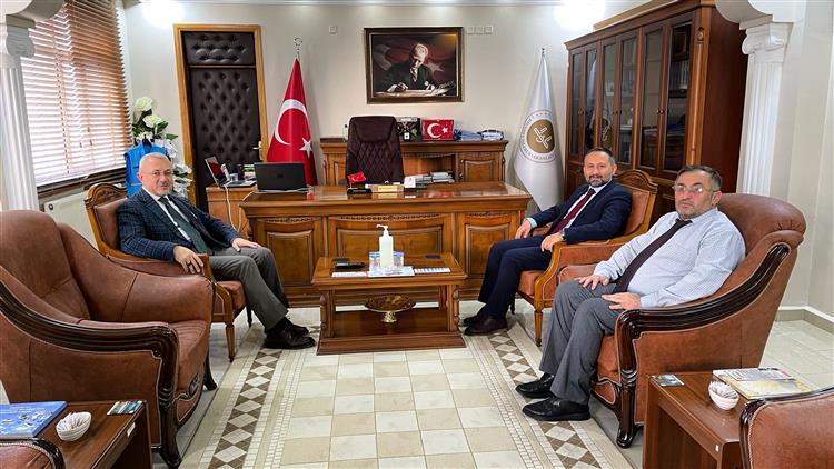 Tokat Baro Başkanı Avukat Volkan Bozkurt Il Müftüsü Abdullah Pamuklu’ya Iadei Ziyarette Bulundu